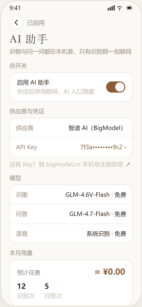 AI 设置